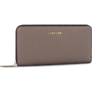 Duży Portfel Damski CALVIN KLEIN - Neat Large Zoparound K60K604603 002. Portfele marki Calvin Klein. W wyprzedaży za 249,00 zł.