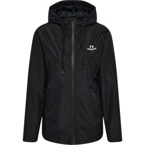 Damska kurtka wodoodporna Newline Lea. Czarne kurtki Newline, bez wzorów, bez kaptura. W wyprzedaży za 239,50 zł.