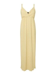 Pieces Sukienka w kolorze żółtym rozmiar: L. Żółte sukienki Pieces, l, bez wzorów, bez kołnierzyka, bez ramiączek, maxi. Za 114,95 zł.