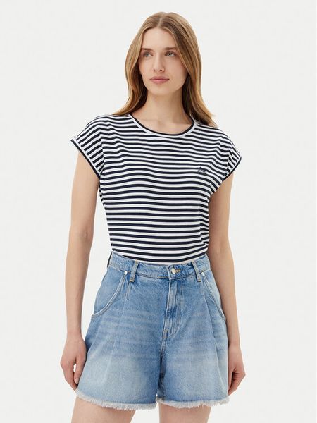 JOOP! T-Shirt 58 JW232JE262 30036536 Granatowy Regular Fit. Niebieskie t-shirty JOOP!, bez wzorów, z bawełny, bez kołnierzyka, bez ramiączek. Za 159,99 zł.