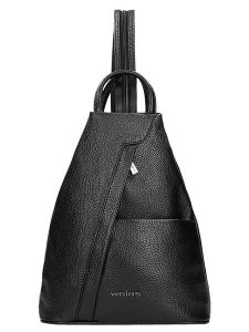 Wojas Skórzany plecak w kolorze czarnym - 25 x 30 x 12 cm rozmiar: onesize. Czarne plecaki Wojas. Za 357,45 zł.