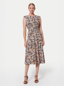 LAUREN RALPH LAUREN Sukienka codzienna 250968963001 Kolorowy Regular Fit. Sukienki Lauren Ralph Lauren, na co dzień, bez wzorów, z syntetyku, bez kołnierzyka, bez ramiączek, proste. Za 599,99 zł.