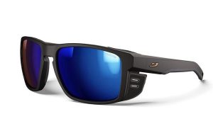 Okulary przeciwsłoneczne Shield Reactiv Performance 5443614. Czarne okulary przeciwsłoneczne Julbo, prostokątne. Za 685,00 zł.