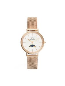 Daniel Wellington Zegarek DW00100773 Złoty. Żółte, analogowe zegarki Daniel Wellington. Za 859,99 zł.