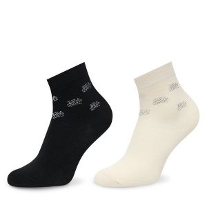 Skarpety długie KARL LAGERFELD. Czarne skarpetki KARL LAGERFELD, bez wzorów. Za 219,99 zł.