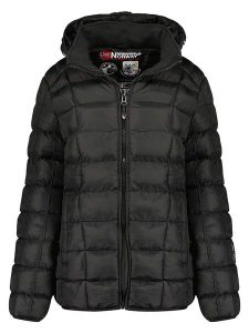 Geographical Norway Kurtka pikowana "Babette" w kolorze czarnym rozmiar: XL. Czarne kurtki Geographical Norway, xl, bez wzorów, bez kaptura. Za 216,22 zł.