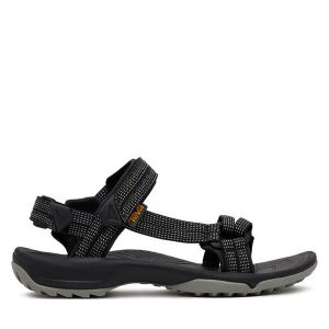 Sandały Teva. Czarne buty trekkingowe Teva, bez wzorów, bez obcasa, bez zapięcia. Za 229,99 zł.