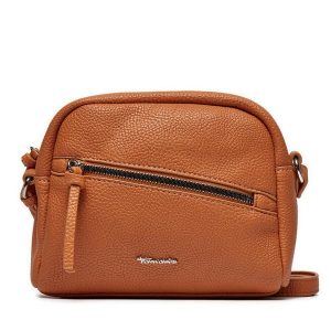 Torebka Tamaris. Brązowe listonoszki Tamaris, bez wzorów, bez dodatków. Za 121,99 zł.