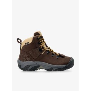 Buty trekkingowe damskie Keen Pyrenees. Brązowe buty trekkingowe Keen, bez zapięcia. Za 507,99 zł.