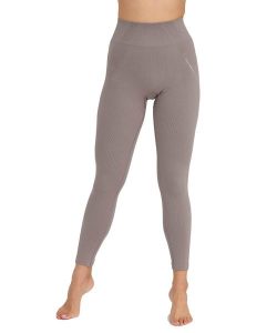 Legginsy damskie z wysokim stanem Brubeck CASUAL. Brązowe legginsy Brubeck, bez wzorów, z dzianiny, z podwyższonym stanem, długie. Za 146,19 zł.