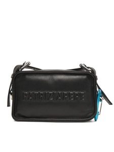 Patrizia Pepe Torebka 2B0153/L113-K103 Czarny. Czarne torebki klasyczne Patrizia Pepe, bez wzorów, ze skóry, bez dodatków. Za 699,99 zł.