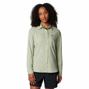 Koszula z długim rękawem damska Columbia Silver Ridge Utility Long Sleeve. Czerwone koszule Columbia, bez wzorów, bez kołnierzyka, bez ramiączek. Za 263,99 zł.