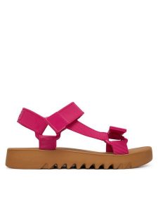 Melissa Sandały Flowing Papete Ad 33908 Różowy. Czerwone sandały Melissa, bez wzorów, z tworzywa sztucznego, bez obcasa, na płaskiej podeszwie, bez zapięcia. Za 332,99 zł.