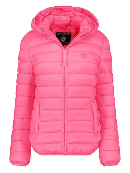 Canadian Peak Kurtka pikowana "Akitaleak" w kolorze różowym rozmiar: M. Różowe kurtki Canadian Peak, m, bez wzorów, bez kaptura. Za 140,20 zł.