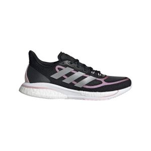 Kobieta Bieganie Buty Adidas Supernova. Czarne buty sportowe ADIDAS, bez wzorów, bez zapięcia, do biegania. Za 494,30 zł.