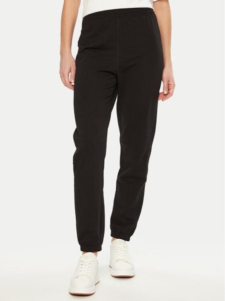 ONLY Spodnie dresowe Bella 15312094 Czarny Regular Fit. Czarne spodnie dresowe ONLY, s, bez wzorów, z dresówki. Za 69,99 zł.