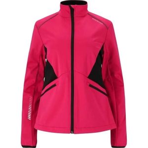 Damska kurtka softshellowa Endurance Loralei XCS. Czerwone kurtki ENDURANCE, bez wzorów, z softshellu, bez kaptura. Za 277,00 zł.