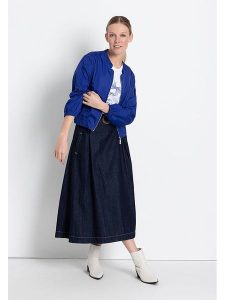 More & More Kurtka w kolorze niebieskim rozmiar: 44. Niebieskie kurtki More & More, bez wzorów, bez kaptura. Za 185,95 zł.