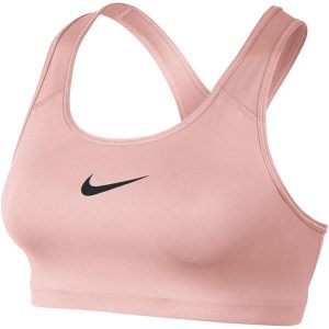 Nike Biustonosz Sportowy Damski Swoosh Bra/Storm Pink/Black M. Biustonosze sportowe marki Nike. Za 119,00 zł.