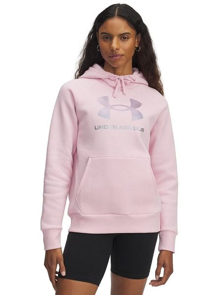 Under Armour Bluza polarowa w kolorze jasnoróżowym rozmiar: XXL. Różowe bluzy Under Armour, xxl, bez wzorów, z polaru, bez kaptura. Za 152,62 zł.