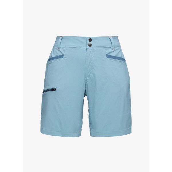 Spodenki damskie Black Diamond Valley Shorts. Zielone szorty Black Diamond, bez wzorów, sportowe. Za 335,99 zł.