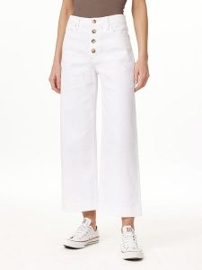 Scotch & Soda Dżinsy - Comfort fit - w kolorze białym rozmiar: W32. Białe jeansy Scotch & Soda, bez wzorów, z podwyższonym stanem. Za 184,46 zł.