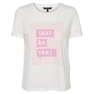 Vero Moda Ladies T New You S / S T-Shirt d2-1 Śnieg White (Rozmiar Xs). T-shirty marki Vero Moda. W wyprzedaży za 28,00 zł.