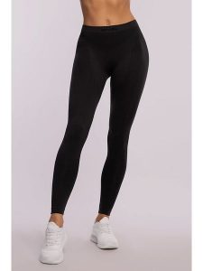 Spaio Legginsy termiczne "Play" w kolorze czarnym rozmiar: M. Czarne legginsy Spaio, bez wzorów, z materiału. Za 131,12 zł.