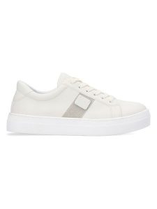 Liu Jo Sneakersy w kolorze kremowym rozmiar: 36. Brązowe trampki Liu Jo, bez wzorów, bez zapięcia. Za 206,42 zł.