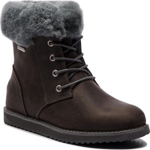 Śniegowce EMU AUSTRALIA - Shoreline Leather Lo W11588 Charcoal. Buty zimowe marki EMU Australia. W wyprzedaży za 439,00 zł.