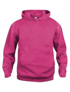 Clique Basic Hoody Junior – miękki, trwały komin z kapturem – bright cerise. Czerwone szaliki CLIQUE, bez wzorów, z bawełny. Za 145,80 zł.