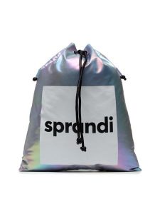 Sprandi Worek BSD-S-073-00-07 Srebrny. Szare torebki klasyczne Sprandi, bez wzorów, z materiału, bez dodatków. Za 99,99 zł.
