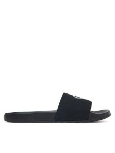 Calvin Klein Klapki HW0HW02958 Czarny. Czarne klapki Calvin Klein, bez wzorów, z syntetyku, bez obcasa. Za 169,99 zł.