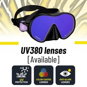 Zestaw do snorkelingu Cressi HiroQuest ochrona UV AOKI. Brązowe rurki CRESSI. Za 499,00 zł.