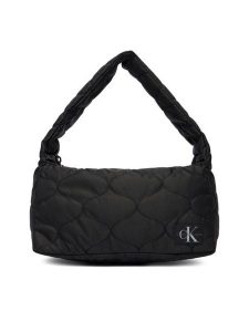 Calvin Klein Torebka Quilted Shoulder Bag IU0IU00724 Czarny. Czarne torebki klasyczne Calvin Klein, bez wzorów, z materiału, bez dodatków. Za 249,99 zł.