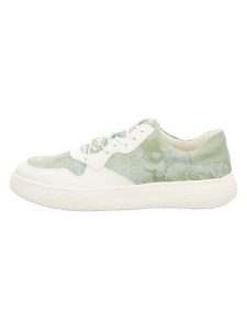 Think! Skórzane sneakersy w kolorze zielonym rozmiar: 37,5. Zielone trampki Think, bez wzorów, bez zapięcia. Za 289,95 zł.