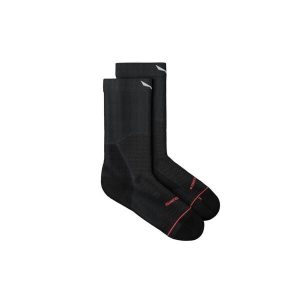 Skarpety trekkingowe damskie Eagle Light Crew Women. Szare skarpetki Salewa, bez wzorów. Za 89,99 zł.