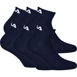 Fila Quarter Skarpety 6-pack Unisex Granat 39-42. Niebieskie skarpetki Fila, bez wzorów. Za 163,99 zł.