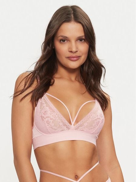 Hunkemöller Biustonosz braletka Remi 300126 Różowy. Czerwone biustonosze Hunkemöller, bez wzorów, z syntetyku. Za 89,99 zł.