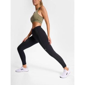 Damskie legginsy Newline core warm. Czarne legginsy Newline, bez wzorów, z dżerseju. Za 240,00 zł.