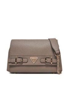Guess Torebka HWEBG9 51121 Brązowy. Brązowe torebki klasyczne Guess, z aplikacjami, ze skóry, bez dodatków. Za 319,99 zł.