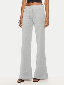 Juicy Couture Spodnie dresowe Layla JCSEBJ001 Szary Flared Leg. Szare spodnie dresowe Juicy Couture, xl, bez wzorów, z dresówki. Za 219,99 zł.