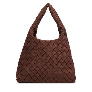 Torebka Steve Madden. Brązowe torebki klasyczne Steve Madden, bez wzorów, bez dodatków. Za 639,99 zł.