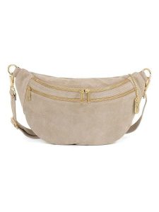 Anna Morellini Skórzana saszetka "Lolanda" w kolorze beżowym - 36 x 22 x 12 cm rozmiar: onesize. Brązowe nerki i saszetki Anna Morellini, bez wzorów, z materiału. Za 329,42 zł.