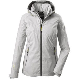 Kurtka damska Killtec - Vojak WMN SOFTSHELL JCKT B. Białe kurtki KILLTEC, bez wzorów, z softshellu, bez kaptura. W wyprzedaży za 200,00 zł.