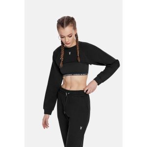 Bluza fitness damska Cardio Bunny Cozy. Fioletowe bluzy Cardio Bunny, l, bez wzorów, bez kaptura. Za 59,00 zł.