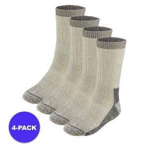 Skarpety unisex Heavy Tracking Wełna Merino 4 pary. Szare skarpetki XTREME, bez wzorów, z elastanu. Za 313,29 zł.
