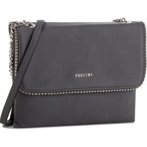 Torebka PUCCINI - BT28573 Szary 4. Listonoszki marki Puccini. W wyprzedaży za 149,00 zł.