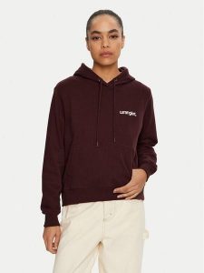 Wrangler Bluza 112356460 Bordowy Regular Fit. Czerwone bluzy Wrangler, l, bez wzorów, z bawełny, bez kaptura. Za 189,00 zł.