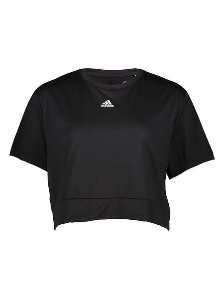 Adidas Koszulka w kolorze czarnym rozmiar: XL. Czarne bluzki ADIDAS, xl, bez wzorów, bez kołnierzyka, bez ramiączek. Za 65,69 zł.